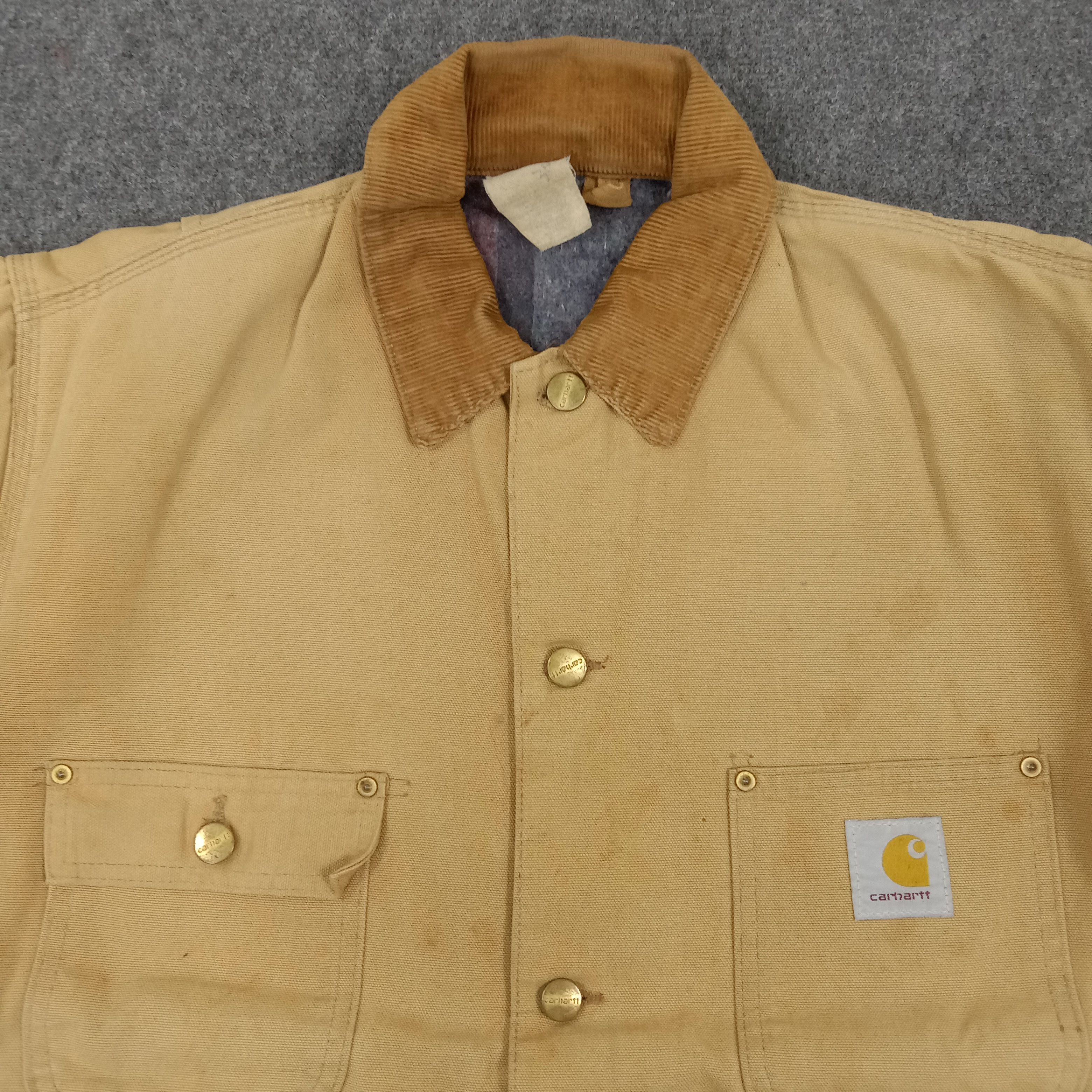 Carhartt × Vintage Carhartt American Workwear Heavy Jacket Size US L / EU 52-54 / 3 - 4 Thumbnail