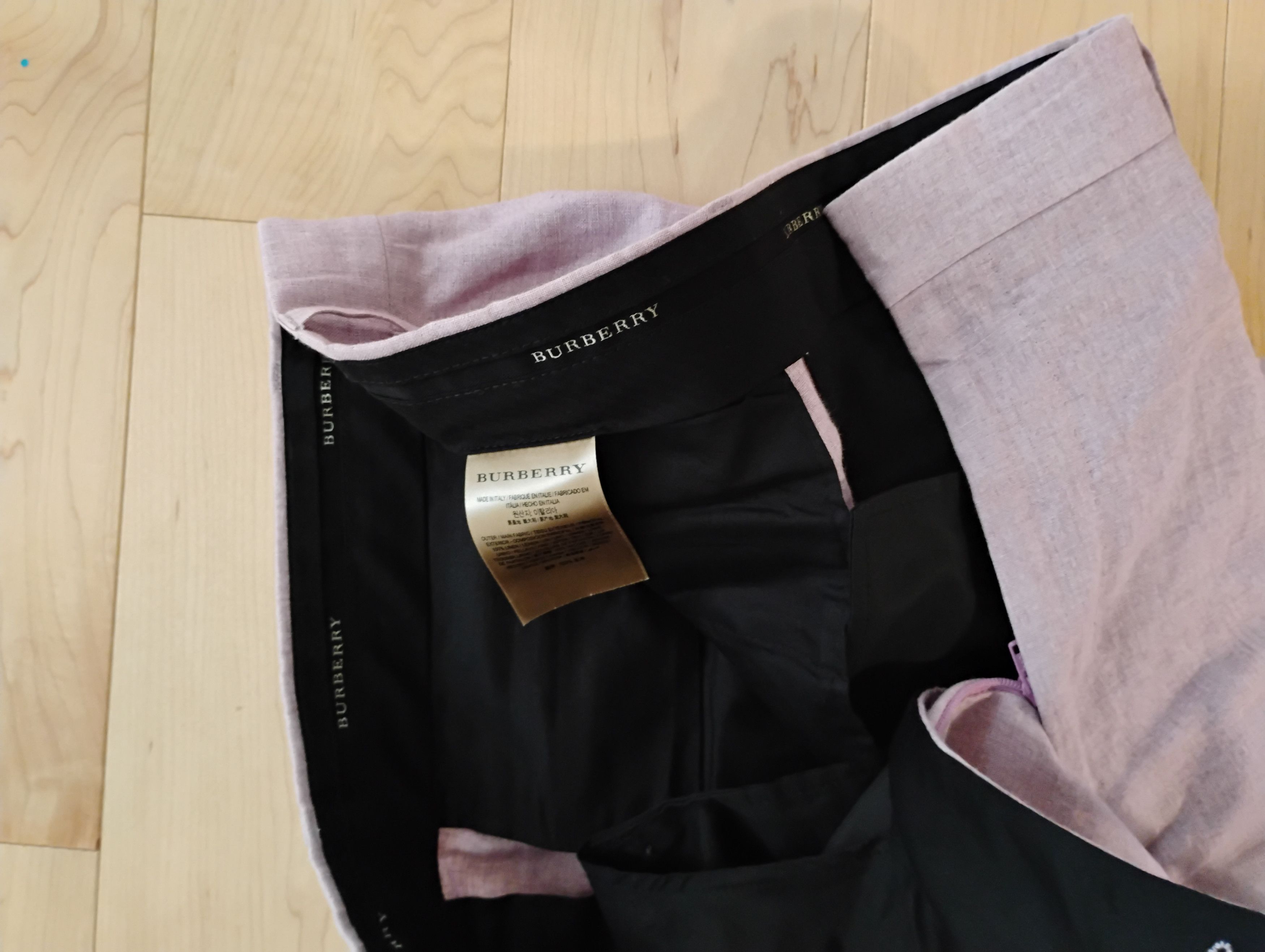 Burberry Runway model Authentic Burberry Linen Pants 54 Size US 38 / EU 54 - 3 Thumbnail