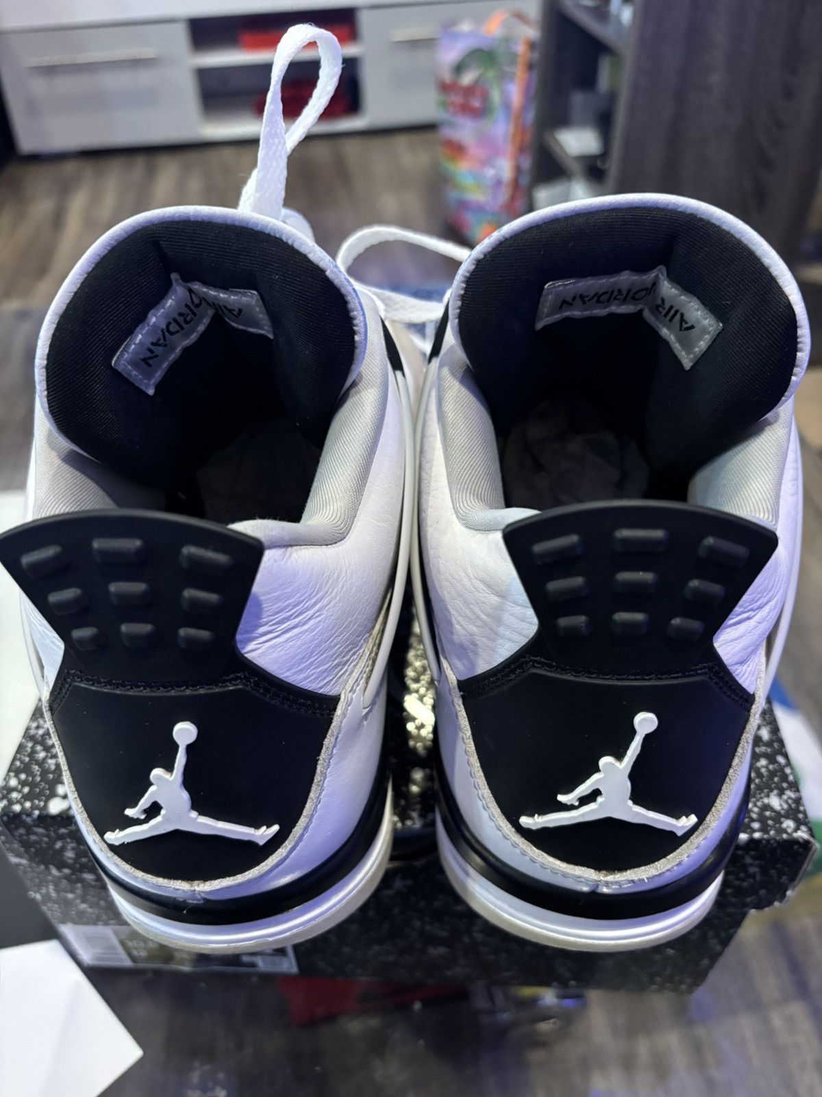 Nike Nike Air Jordan 4 Military Size US 10.5 / EU 43-44 - 9 Thumbnail