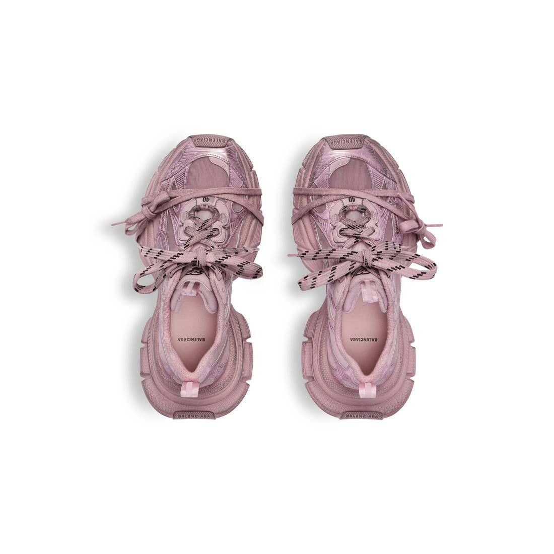 Balenciaga o1bcso1str0325 3XL Summer Mesh Sneakers in Light Pink Size US 7 / IT 37 - 5 Thumbnail
