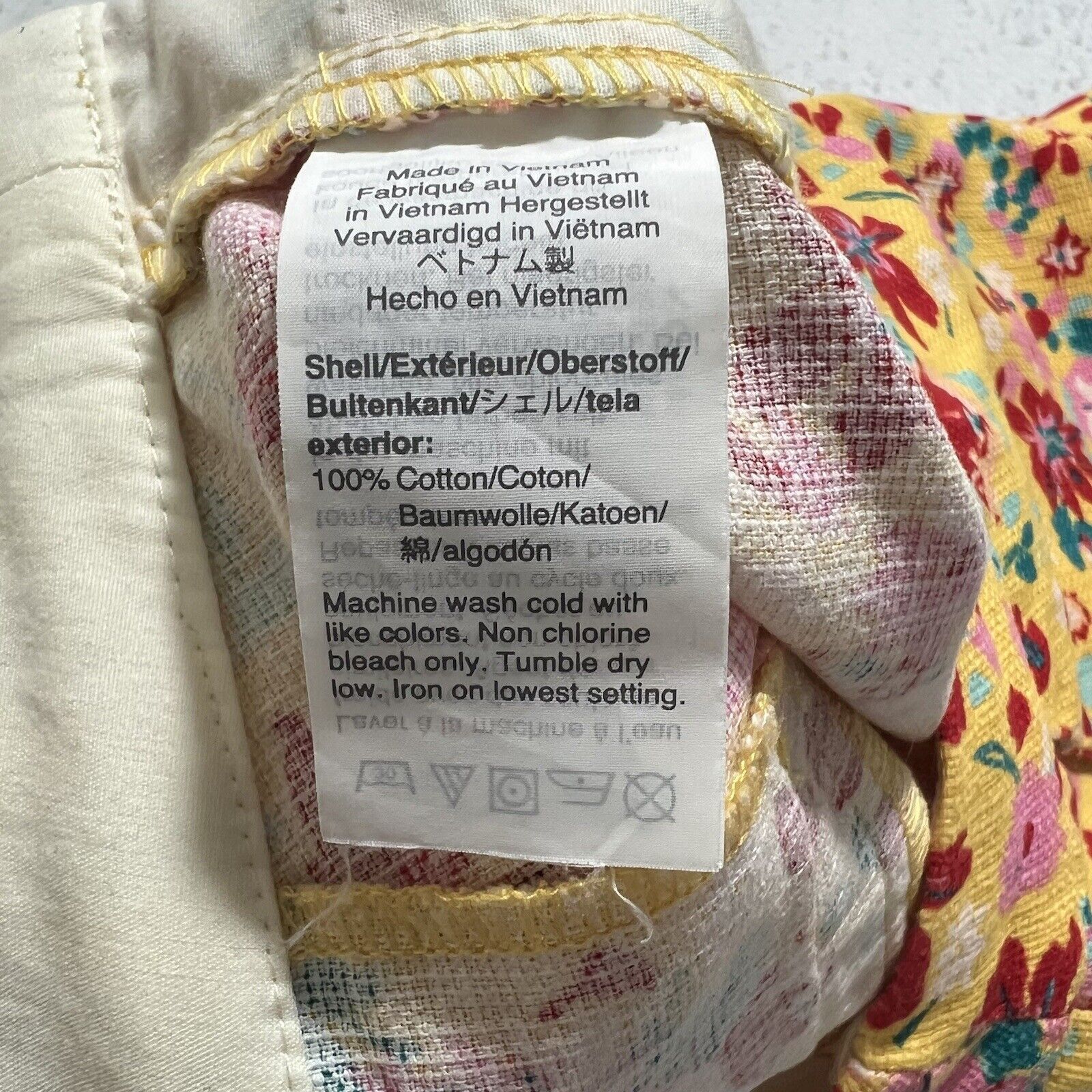 J.Crew J. Crew Yellow Floral 5" Inseam Colorful Knit Zip + Clasp Size 28" / US 6 / IT 42 - 5 Thumbnail