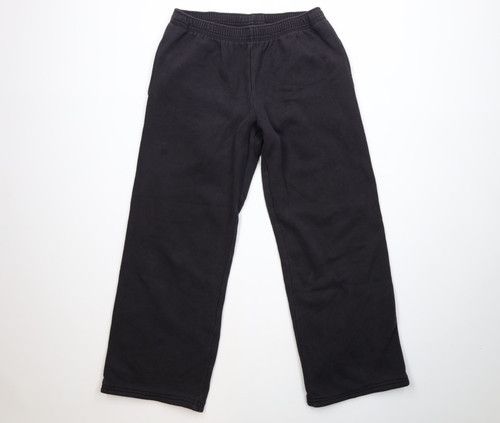 Vintage Vintage 90s Y2K Streetwear Babydoll Wide Leg Sweatpants Size 30" / US 8 / IT 44 - 1 Thumbnail