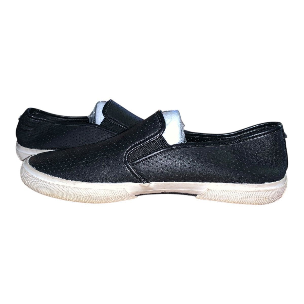 Michael Kors Women's Michael Kors MK Black Leather Slip-On Shoes Size US 9.5 / IT 39.5 - 4 Thumbnail