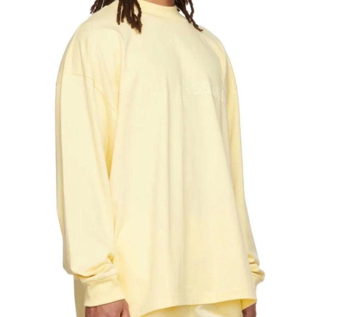 Fear of God Fear of God Essentials L/S Tee Canary Size XXL Size US XXL / EU 58 / 5 - 6 Thumbnail