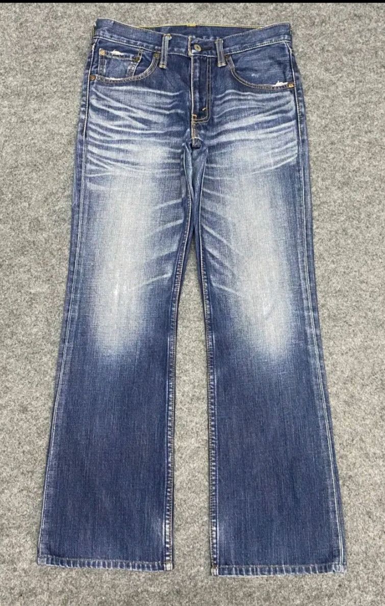Levi's Vintage Levis Lot 707 Denim Flare Jeans Size US 30 / EU 46 - 1 Thumbnail