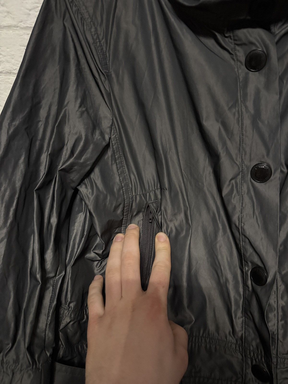 Cop Copine Cop Copine Raincoat Ligne Extreme Avant Garde Trench Coat Size M / US 6-8 / IT 42-44 - 9 Thumbnail