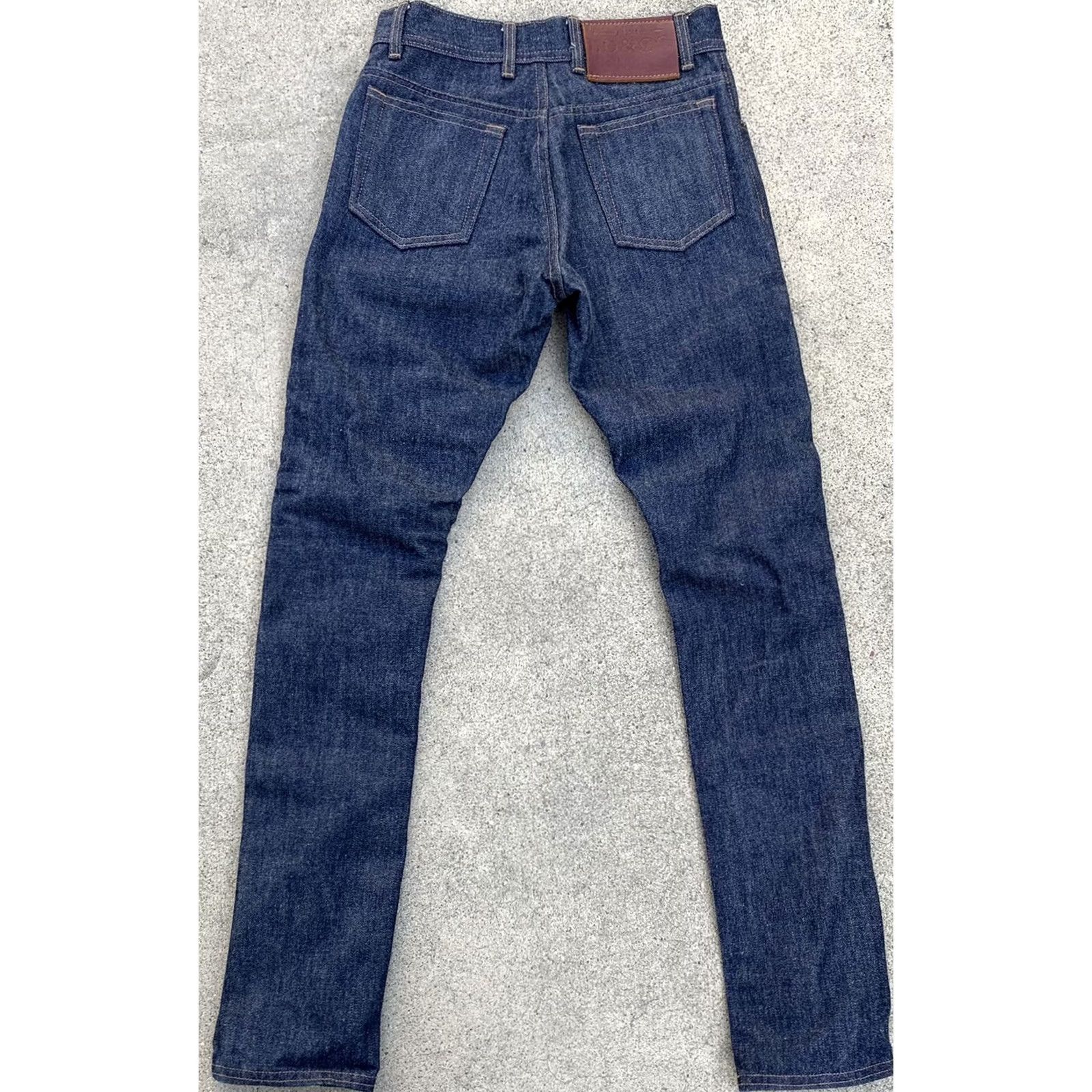 CO VINTAGE Lawless Denim & Co Jeans Selvedge Denim LD & CO American Heritage Clothing 27 31 Blue Cotton Denim 5-Pocket Mens Size US 27 - 6 Thumbnail