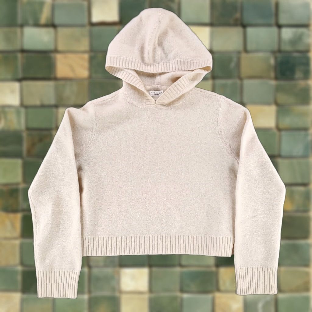 Club Monaco **Club Monaco Cream Tan Cashmere Hooded Cropped Women's S** User: Club Monaco Cream Tan Cashmere Hooded Cropped Sweatshirt Women's S Size S / US 4 / IT 40 - 1 Thumbnail