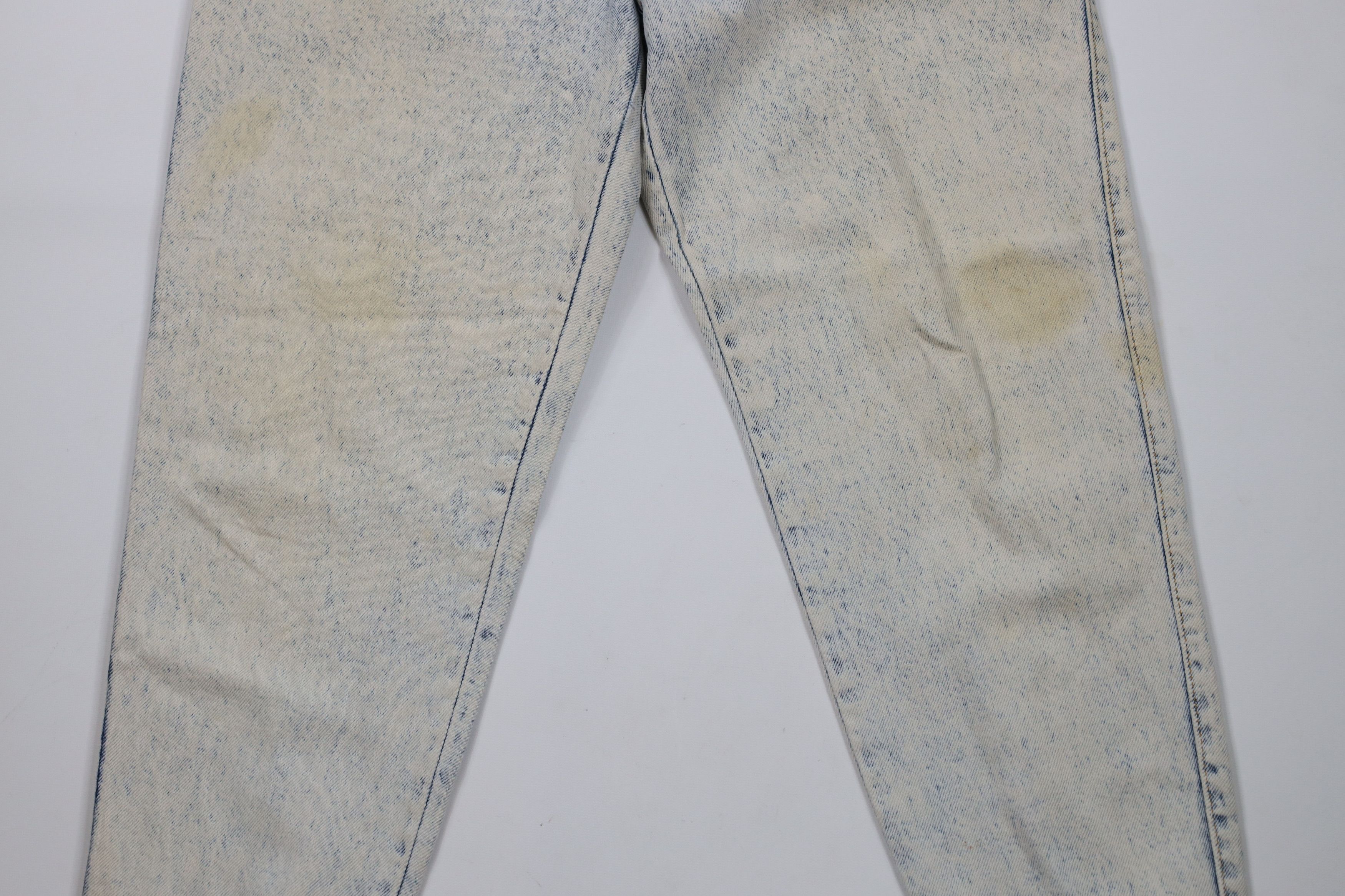 Vintage Vintage 80s 90s IOU Streetwear Tapered Leg Acid Wash Jeans Size 30" / US 8 / IT 44 - 3 Thumbnail