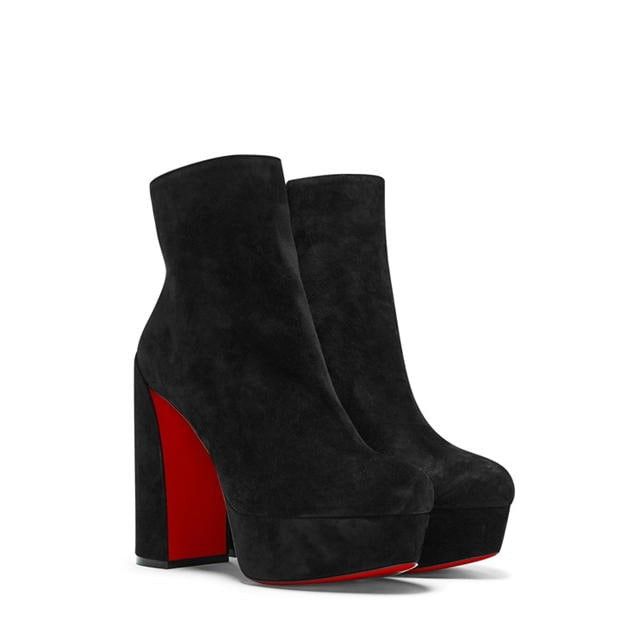 Christian Louboutin Movida Booty 130mm Ankle Boots Size US 10 / IT 40 - 4 Thumbnail