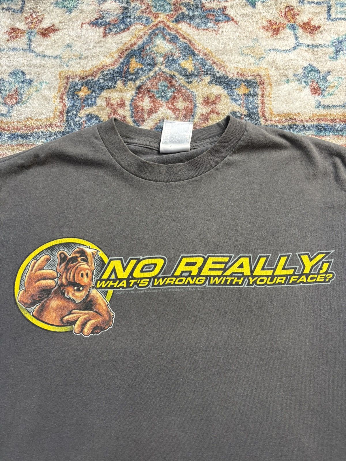 Vintage Vintage Alf What’s Wrong With Your Face T-shirt Medium Size US M / EU 48-50 / 2 - 4 Thumbnail