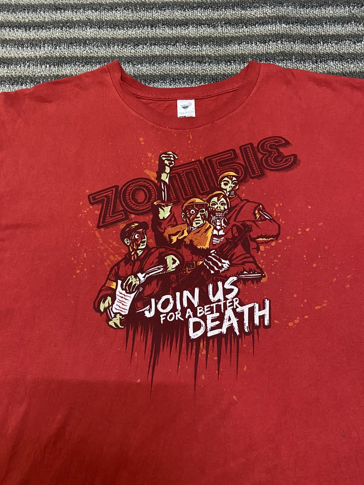 Other × Teefury Zombie 🧟‍♀️ Tee Fury Tshirt Size US XXL / EU 58 / 5 - 3 Thumbnail
