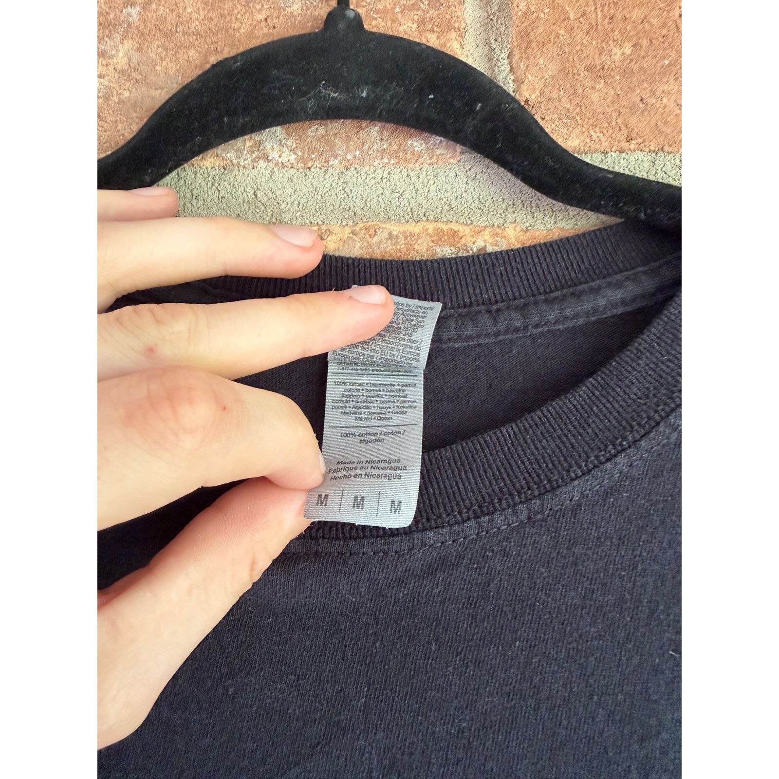 Vintage Keep The Commandments And Live Tee Black Gildan Medium Size US M / EU 48-50 / 2 - 5 Thumbnail