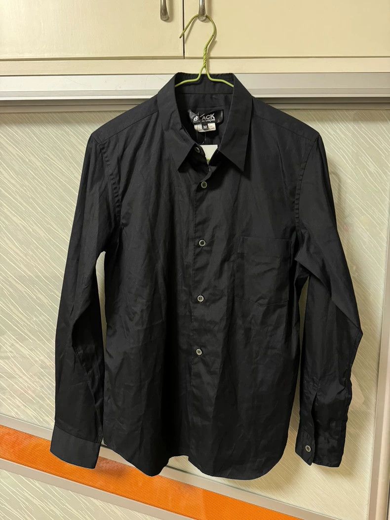 Comme des Garcons CDG Black Series All Black Shirt - dmc Size US M / EU 48-50 / 2 - 1 Thumbnail