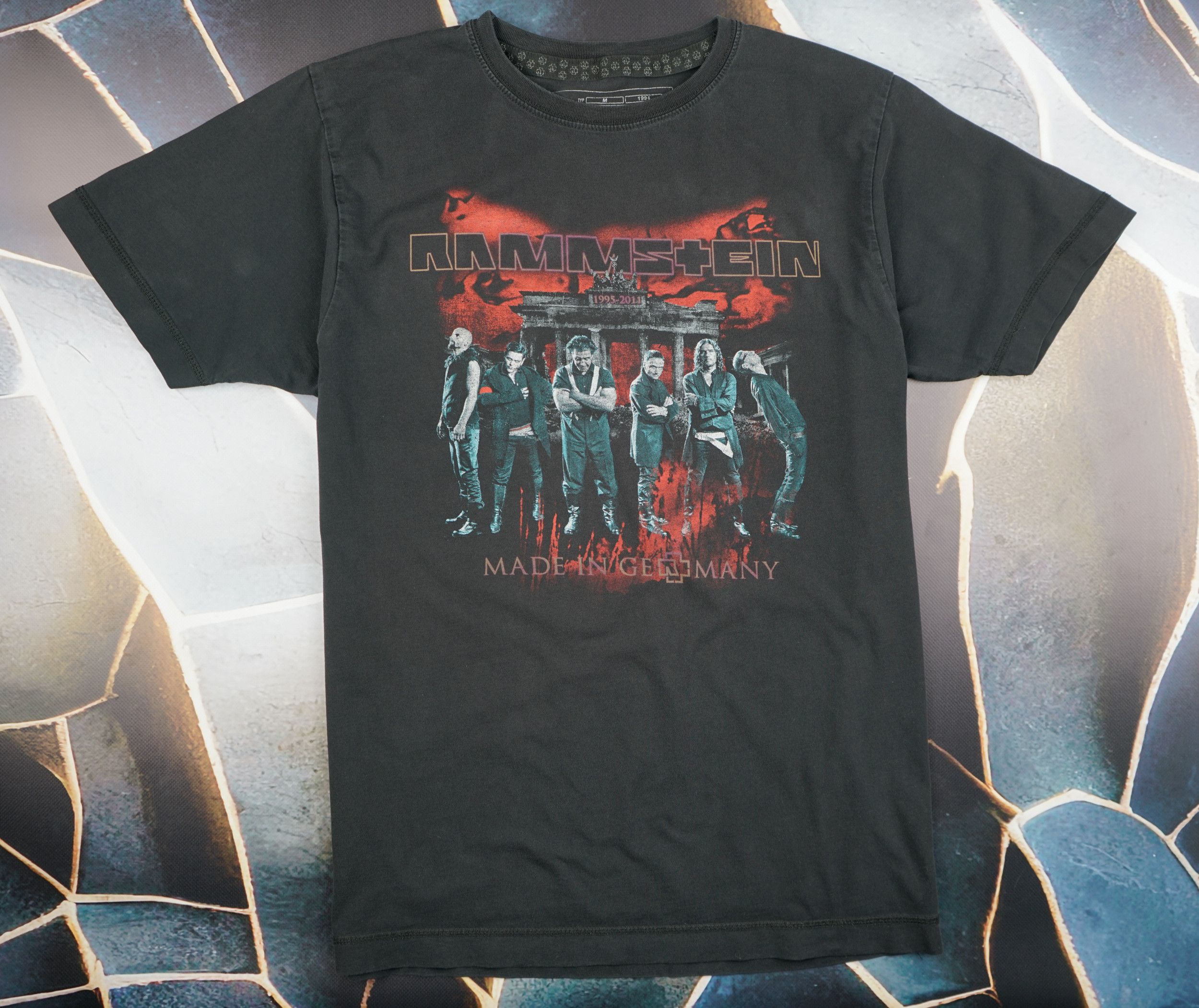 Band Tees × Vintage Vintage 2012 Rammstein Tour T-Shirt Size US M / EU 48-50 / 2 - 1 Thumbnail