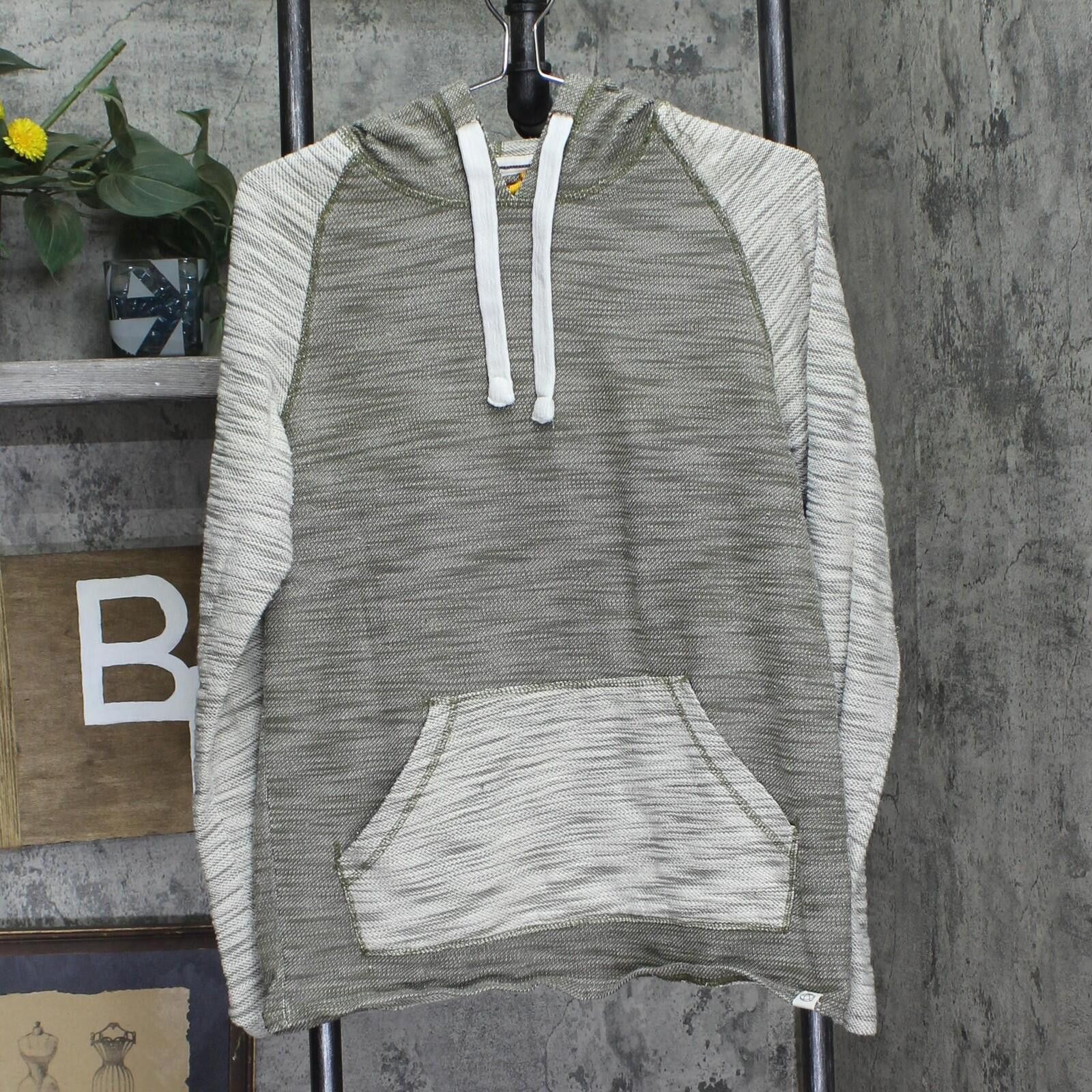 Free Planet Free Planet Mens Textured Pullover Hoodie Green Multi M Size US M / EU 48-50 / 2 - 1 Thumbnail