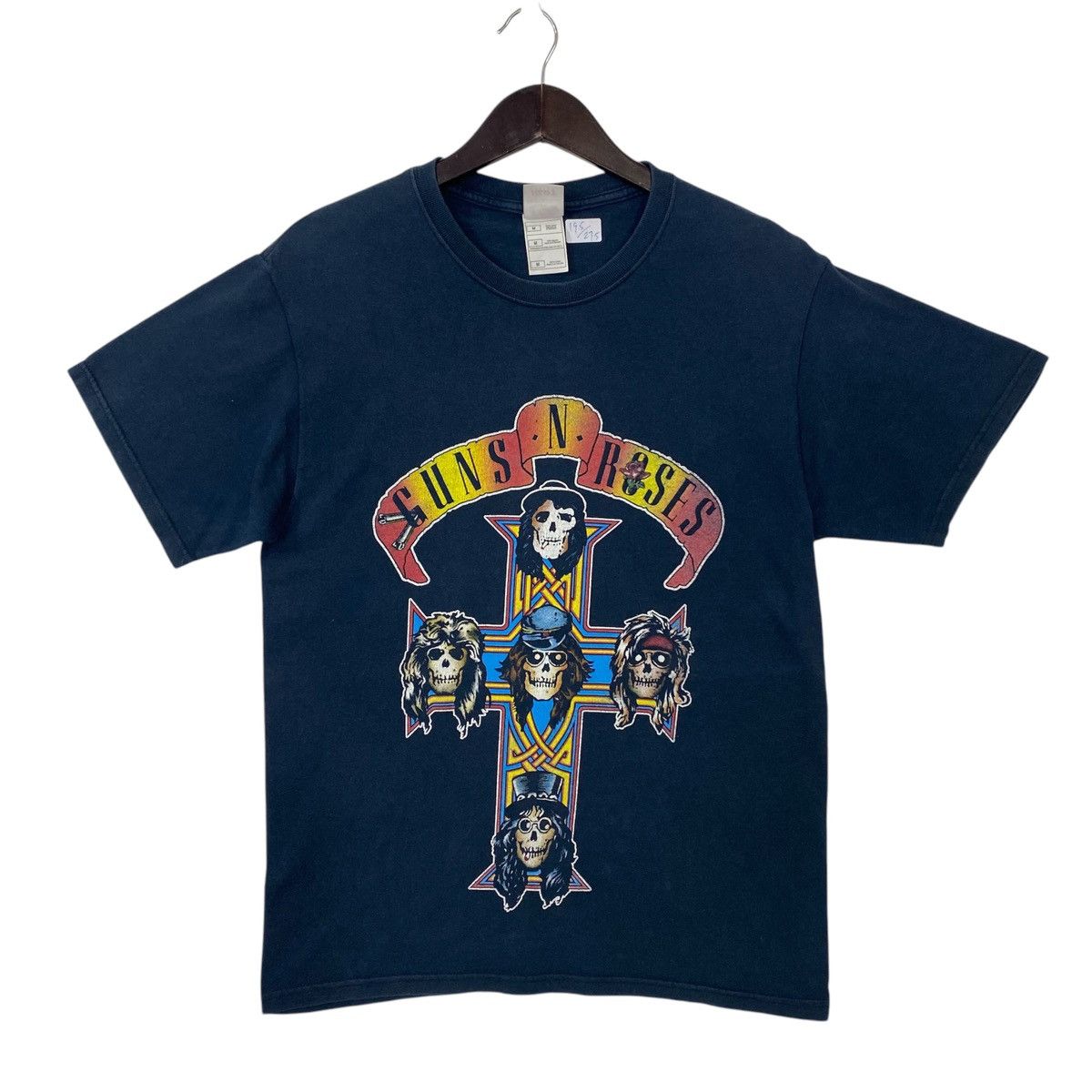 💥GUNS N ROSES hard rock heavy metal band rare GNR tee shirt