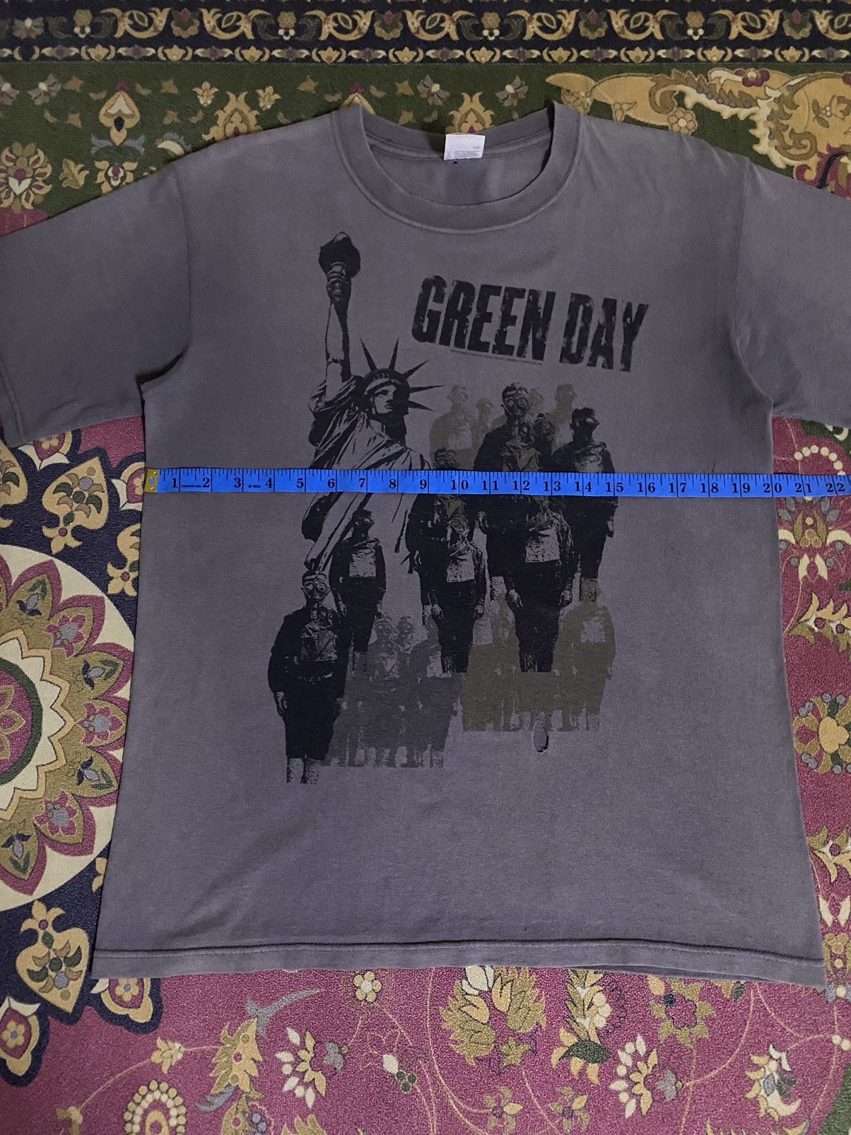Band Tees Vintage Y2k GREEN DAY Over Print Tee Size US M / EU 48-50 / 2 - 13 Thumbnail
