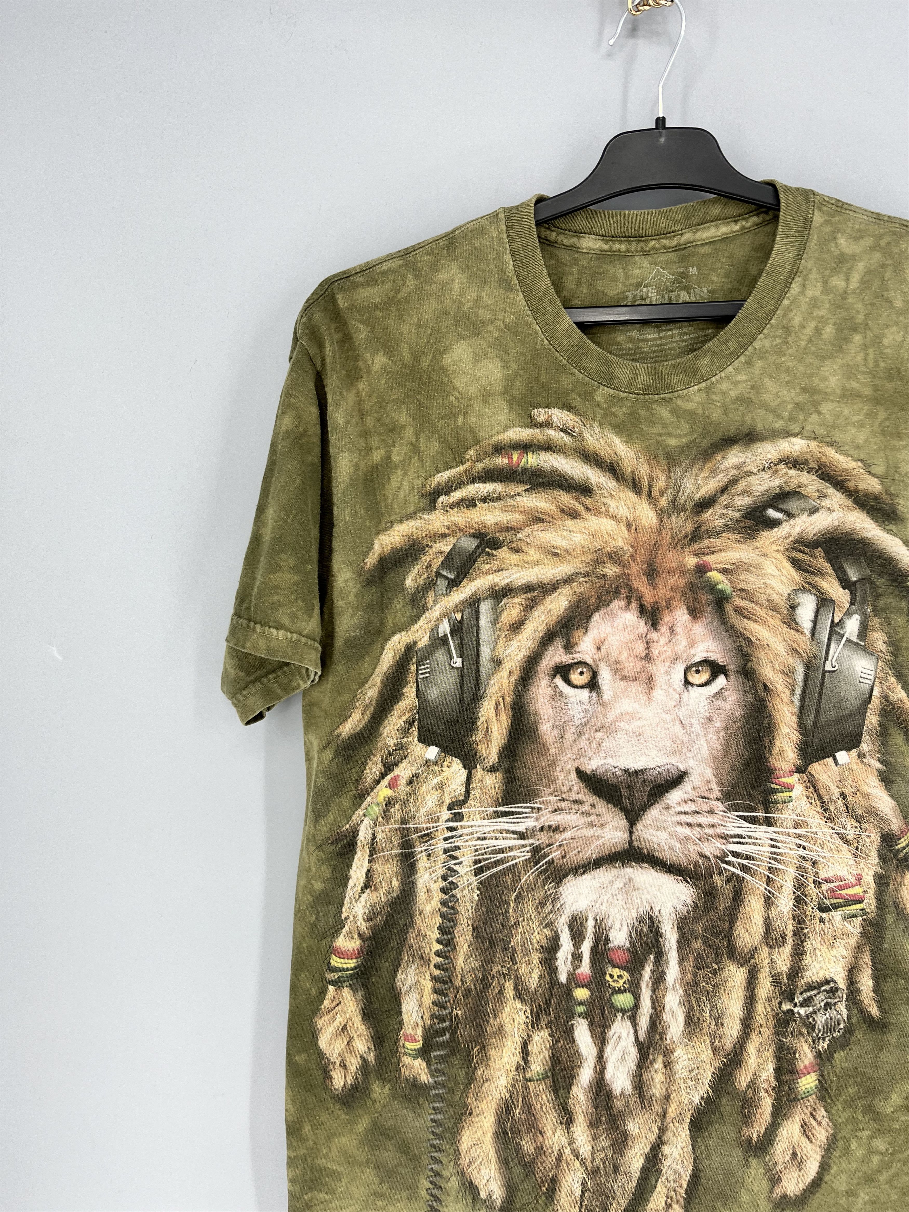 Band Tees Vintage The Mountain Lion Rasta Tshirts Size US M / EU 48-50 / 2 - 4 Thumbnail