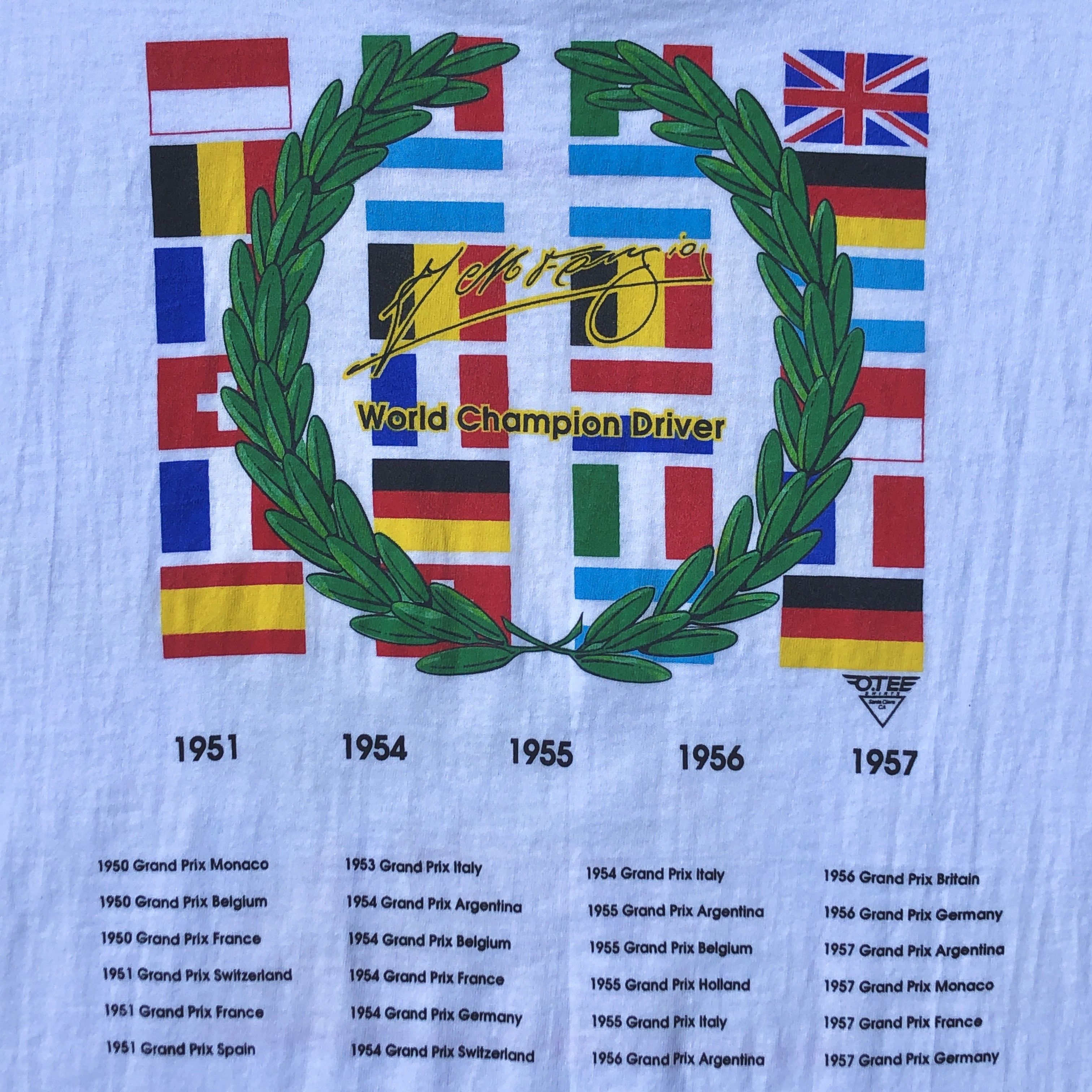 NASCAR Vintage 90s Monterey Historic Automobile Races T-shirt Size US XL / EU 56 / 4 - 14 Thumbnail