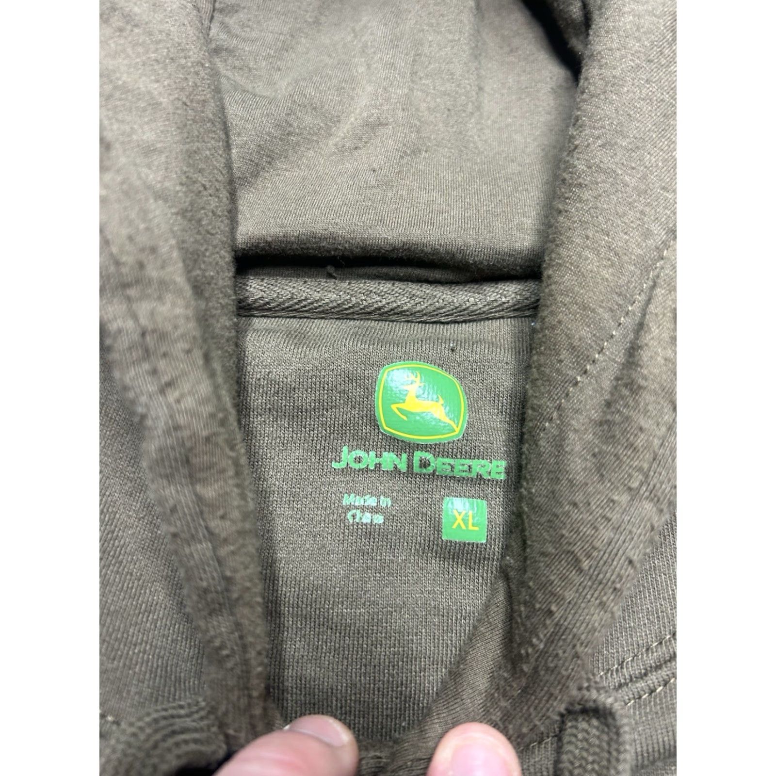 John Deere John Deere Pullover Hoodie Sweatshirt Tractors Farm Hunting Brown Men’s XL Hoodie Size US XL / EU 56 / 4 - 7 Thumbnail