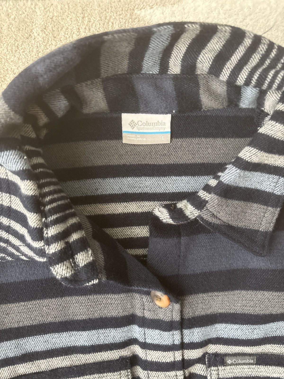 Columbia Columbia Wool Coat Size L / US 10 / IT 46 - 1 Thumbnail