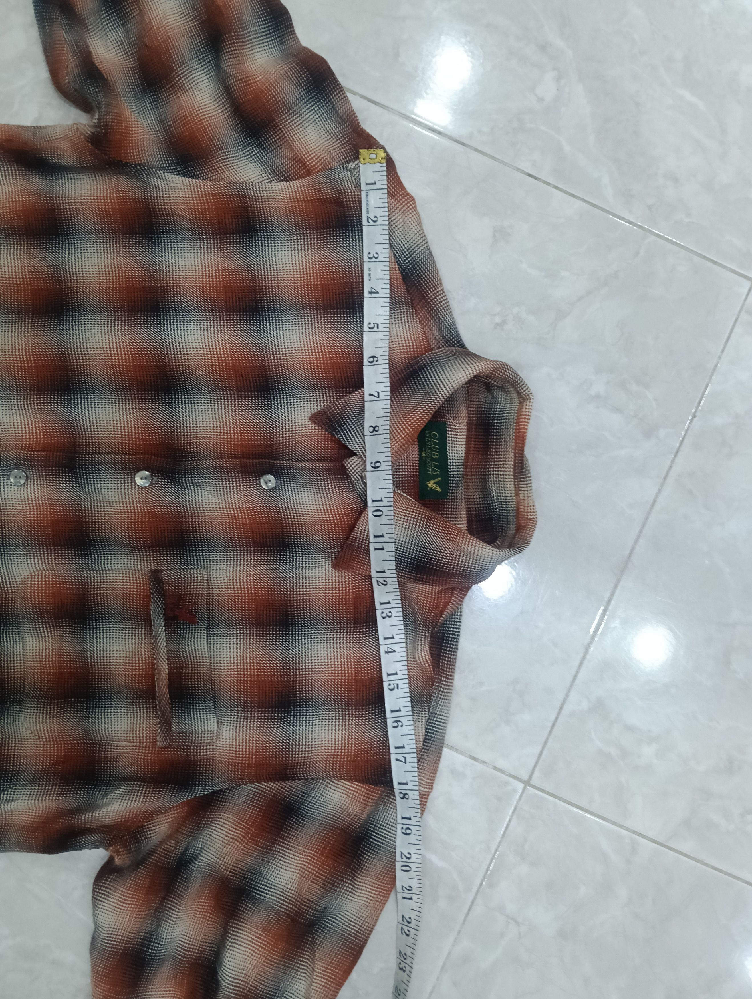 Lyle & Scott Vintage Shadow Plaid Button Up Shirt Like Arrow Chevella Size US L / EU 52-54 / 3 - 13 Thumbnail