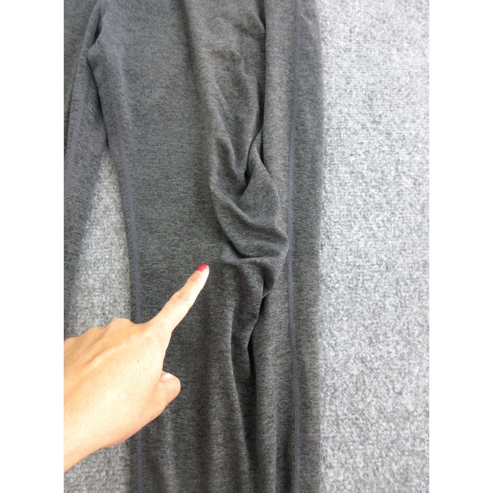 Vuori Vuori Mens Medium Gray Jogger Sweatpants Elastic Waist Pockets Tapered Leg Jersey Lounge Activewear Pants Size US 31 - 4 Thumbnail