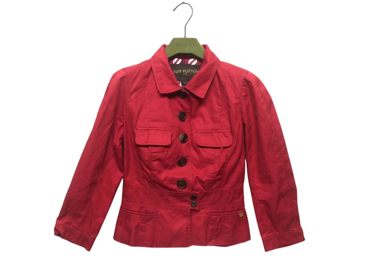 Louis Vuitton LOUIS VUITTON Women Button Down Vest Jacket 3/4 Sleeve Rare Size XS / US 0-2 / IT 36-38 - 1 Thumbnail