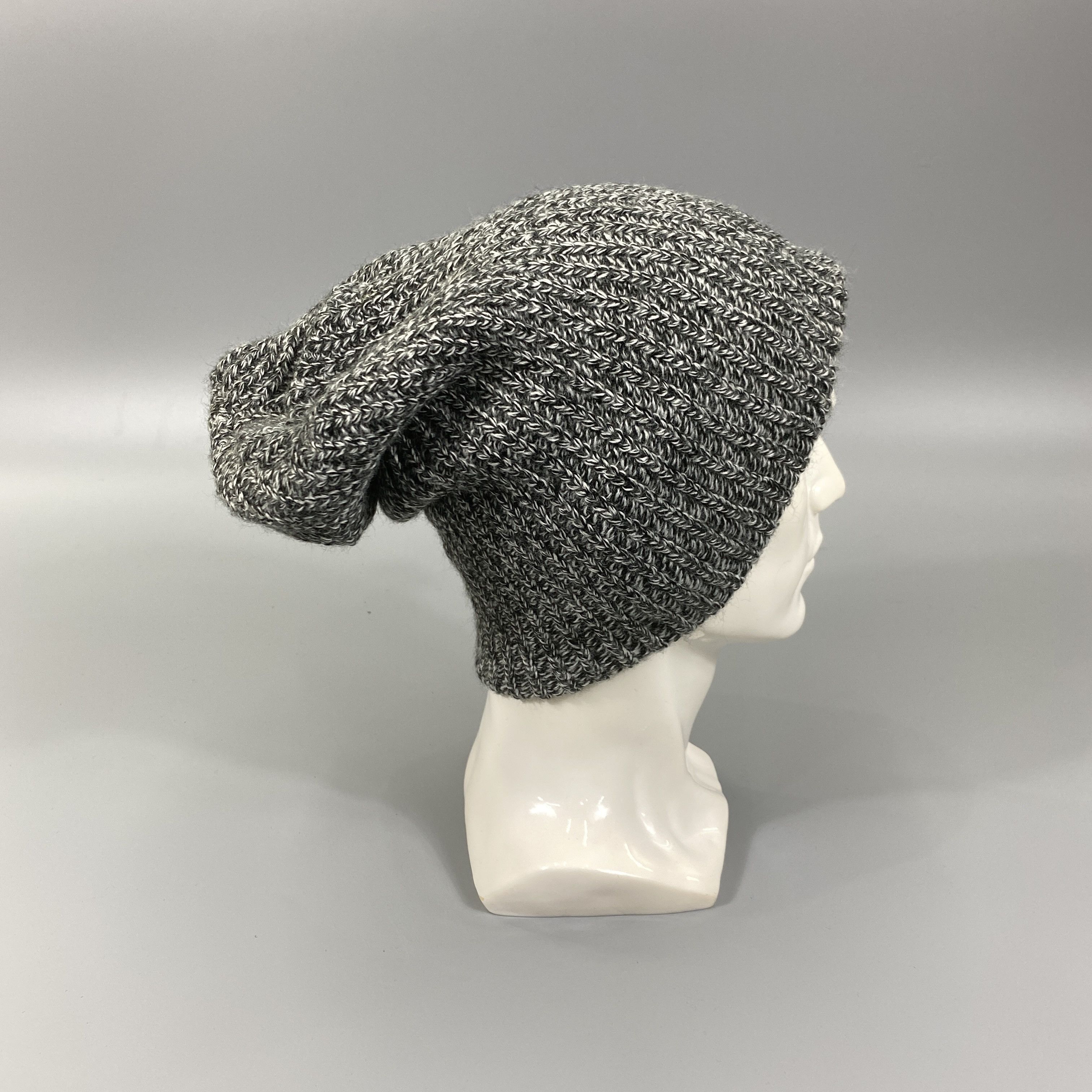 Japanese Brand New York Knit Slouchy Hat -BN747 Size ONE SIZE - 4 Thumbnail