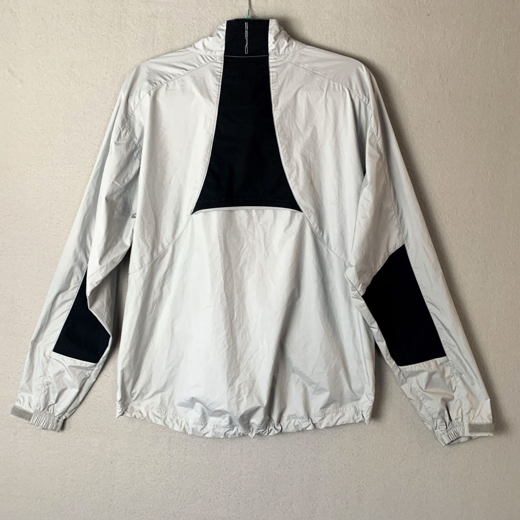 Vintage Zero Restriction Jacket Mens M Gray Windbreaker Golf Full Zip Size US M / EU 48-50 / 2 - 2 Thumbnail