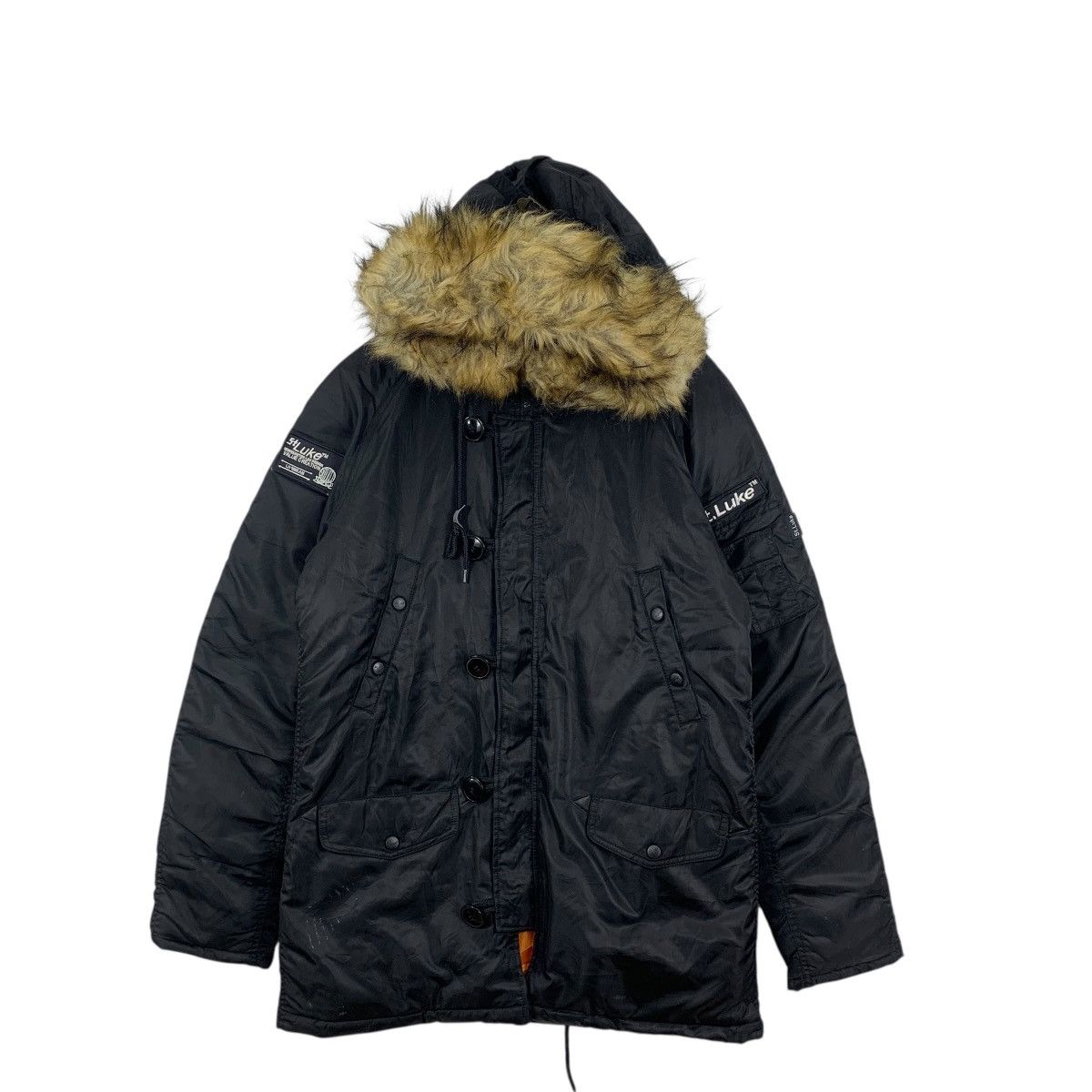 Other SAINT LUKE Faux Fur Headquarter Design Puffer Jacket Parka Size US L / EU 52-54 / 3 - 3 Thumbnail