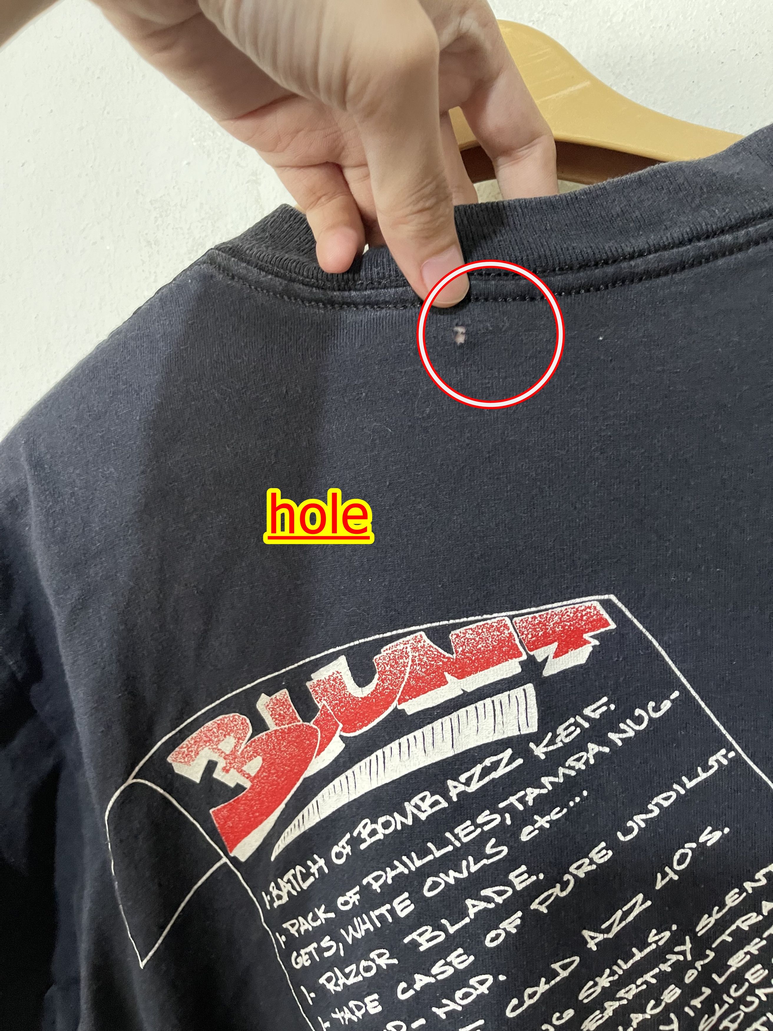 Vintage Vintage 90s Phillie blunt Shirt Size US L / EU 52-54 / 3 - 9 Thumbnail