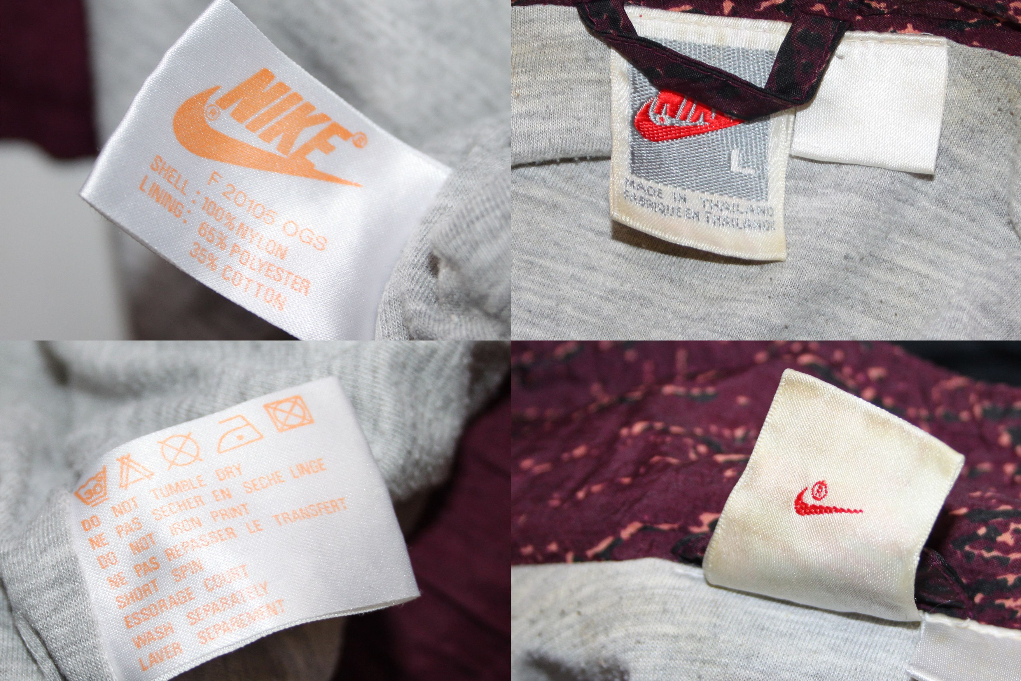 Nike RARE 90s Nike Track Nylon 1/3 Zip Jacket Size US L / EU 52-54 / 3 - 3 Thumbnail