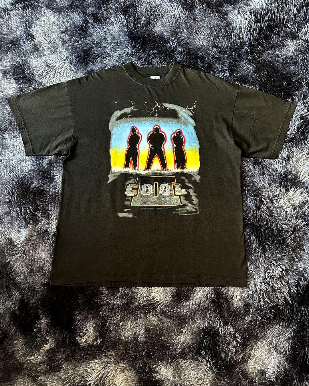 WWF 2000 WWF Rikishi “II Cool” stable vintage tee Size US L / EU 52-54 / 3 - 3 Thumbnail