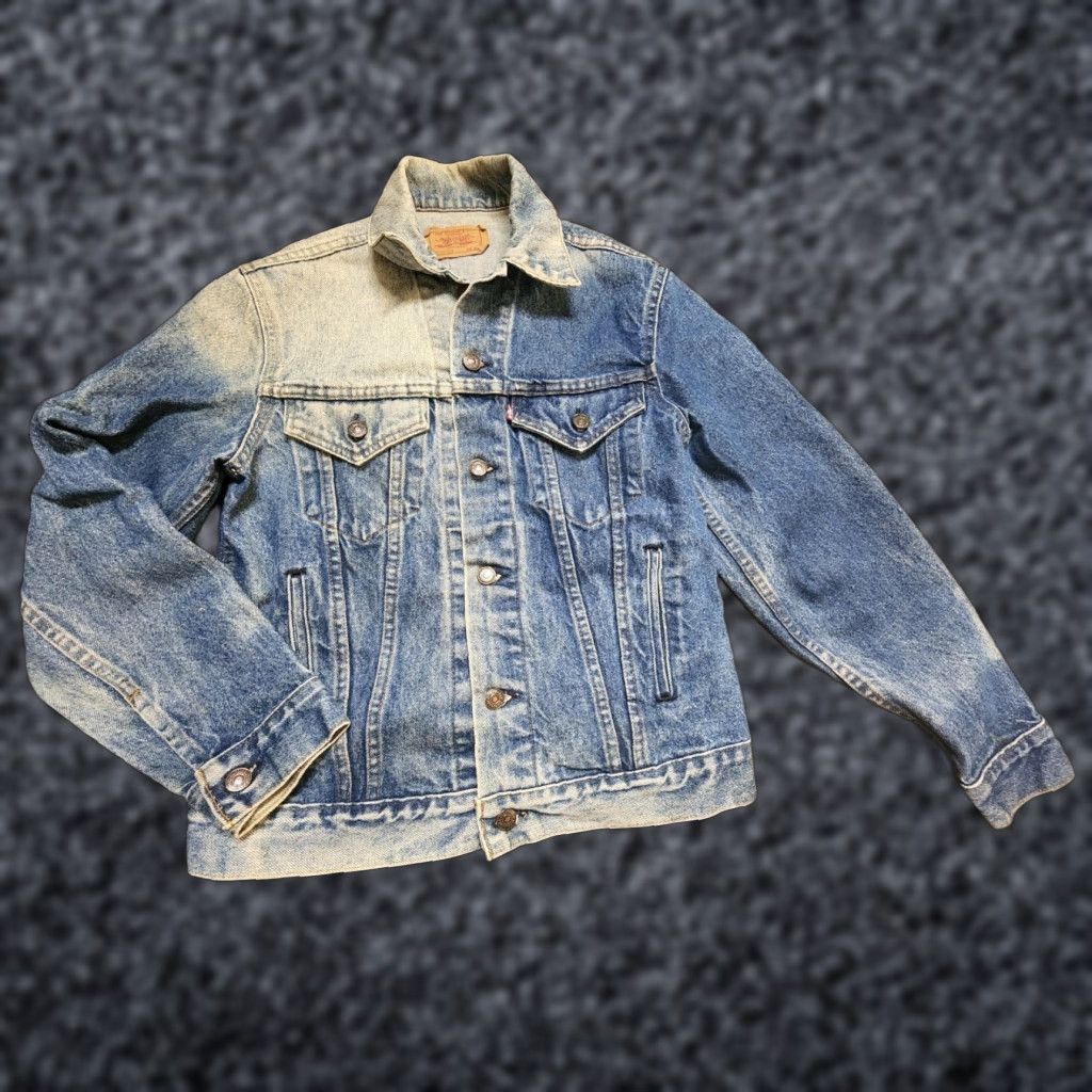 Levi's VINTAGE Levi's Denim Trucker Jacket Size 38R Blue Red Tag 70506-0216 Casual Motorcycle Mens Size US 38 / EU 54 - 1 Thumbnail