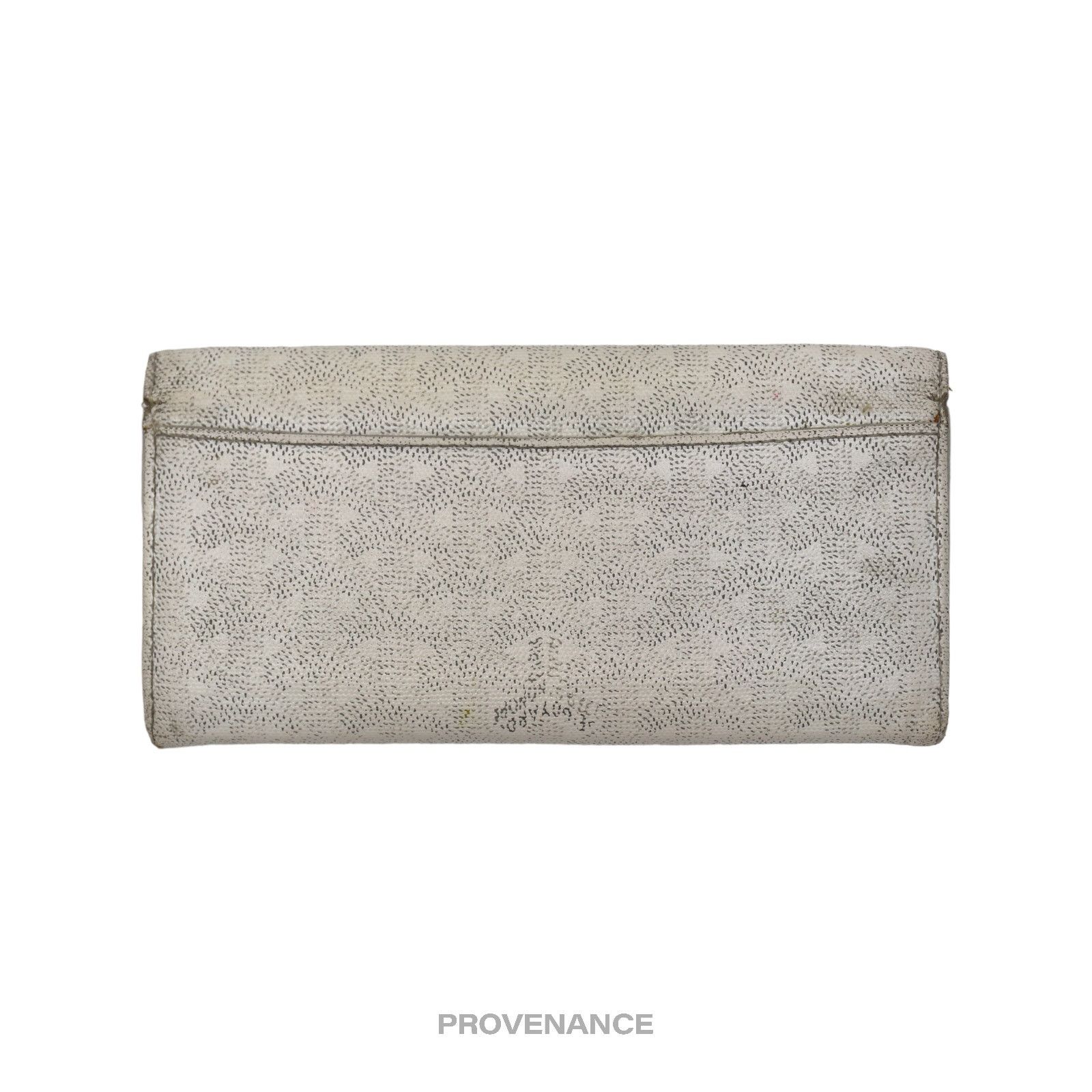 Goyard 🔴 Goyard Varenne Long Wallet - White Goyardine Size ONE SIZE - 2 Thumbnail