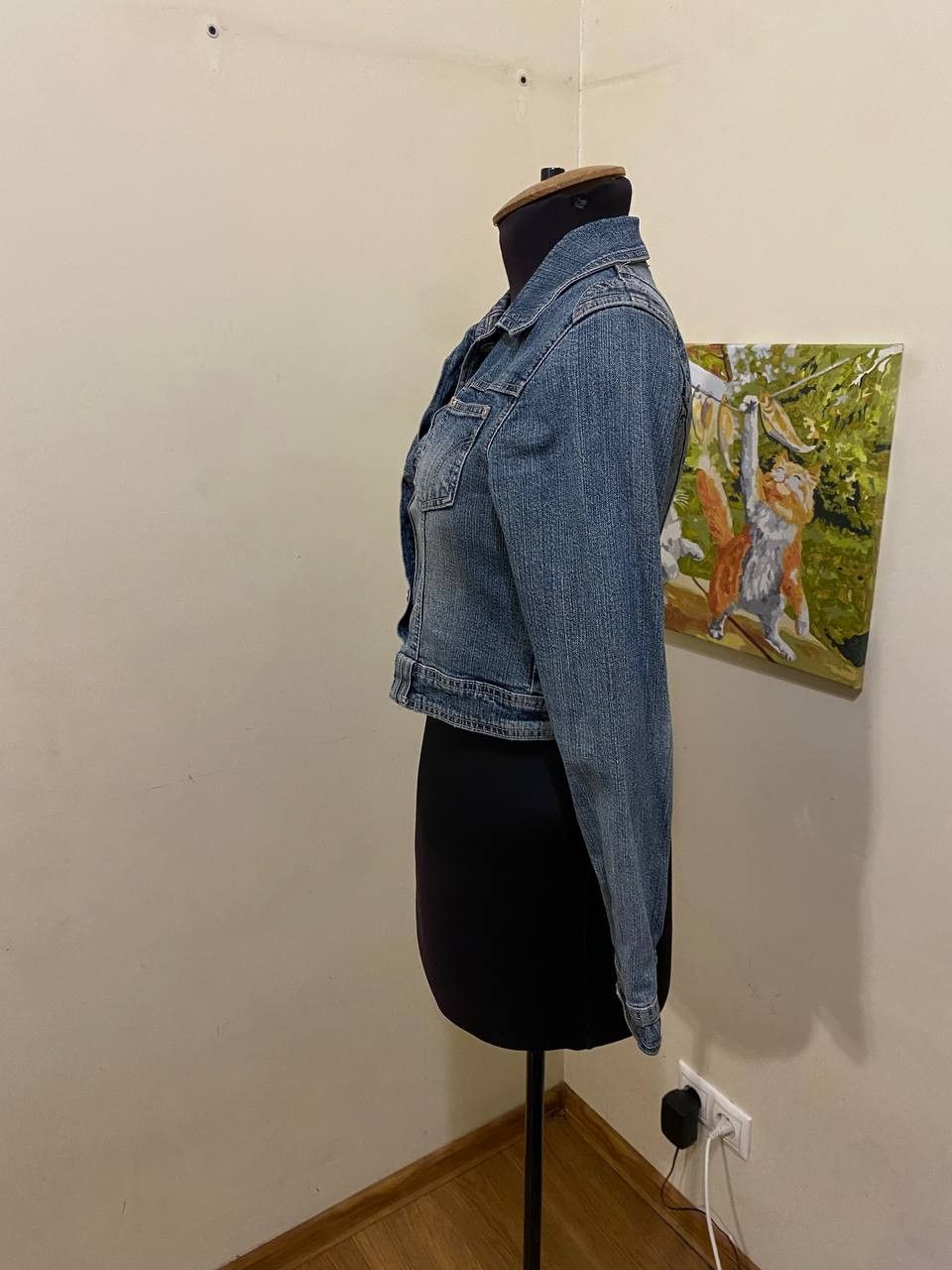 Miss Sixty Miss Sixty Denim Jacket Women`s Size M Size M / US 6-8 / IT 42-44 - 2 Thumbnail
