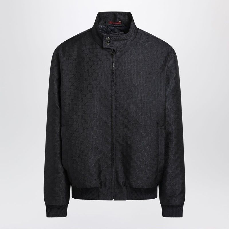 Gucci Dark Blue Gg Ripstop Jacket
