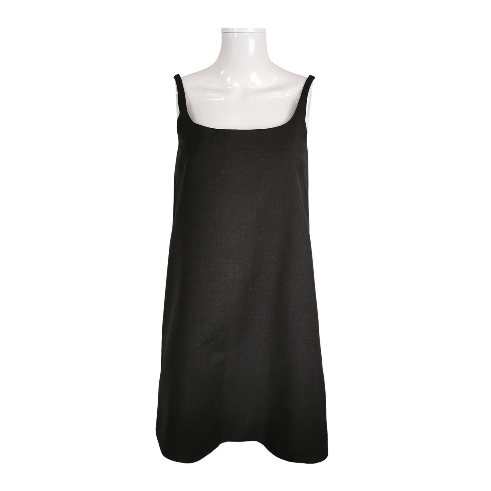 Prada Wool Solid Color Cami Dress - dmc