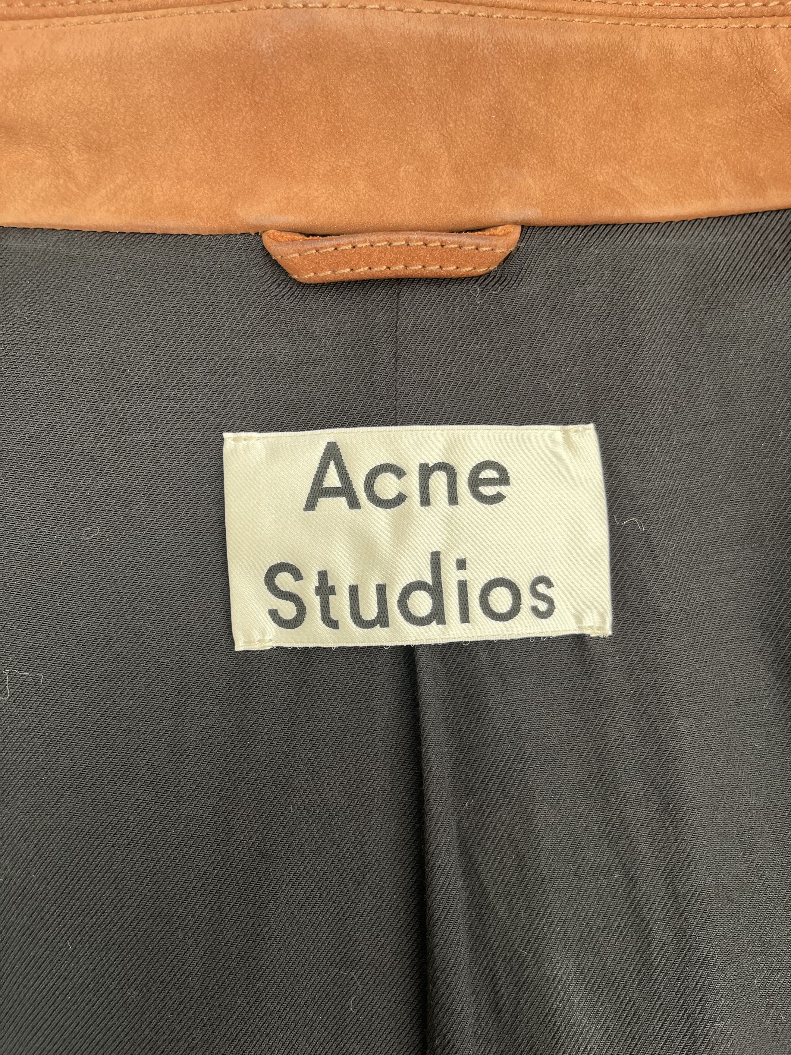 Acne Studios Acne Studios Calf Leather Bomber Jacket Size US M / EU 48-50 / 2 - 7 Thumbnail