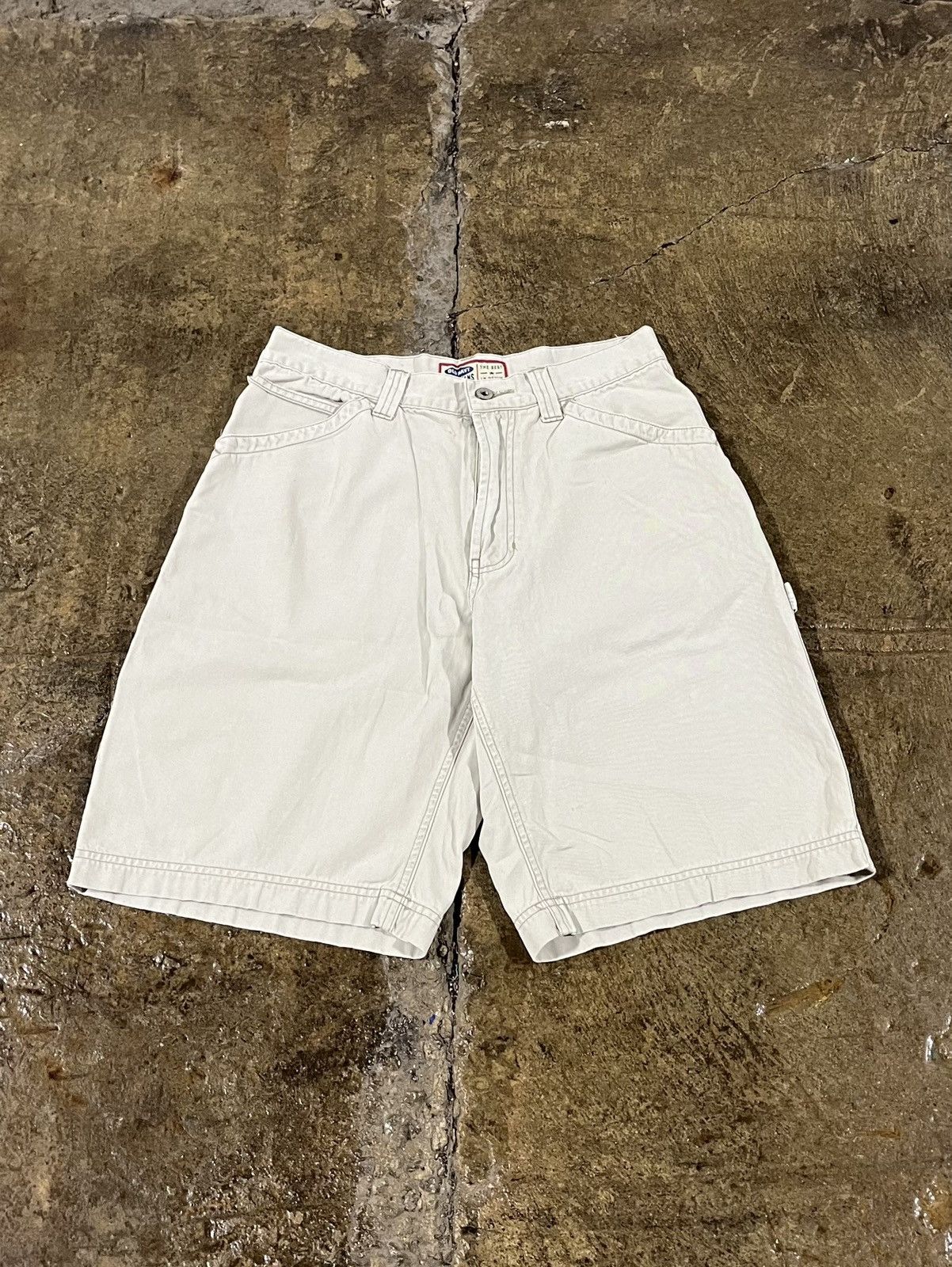 Carhartt × JNCO × Vintage Crazy Vintage Y2K Old Navy Baggy Carpenter Skater Shorts Size US 30 / EU 46 - 2 Thumbnail