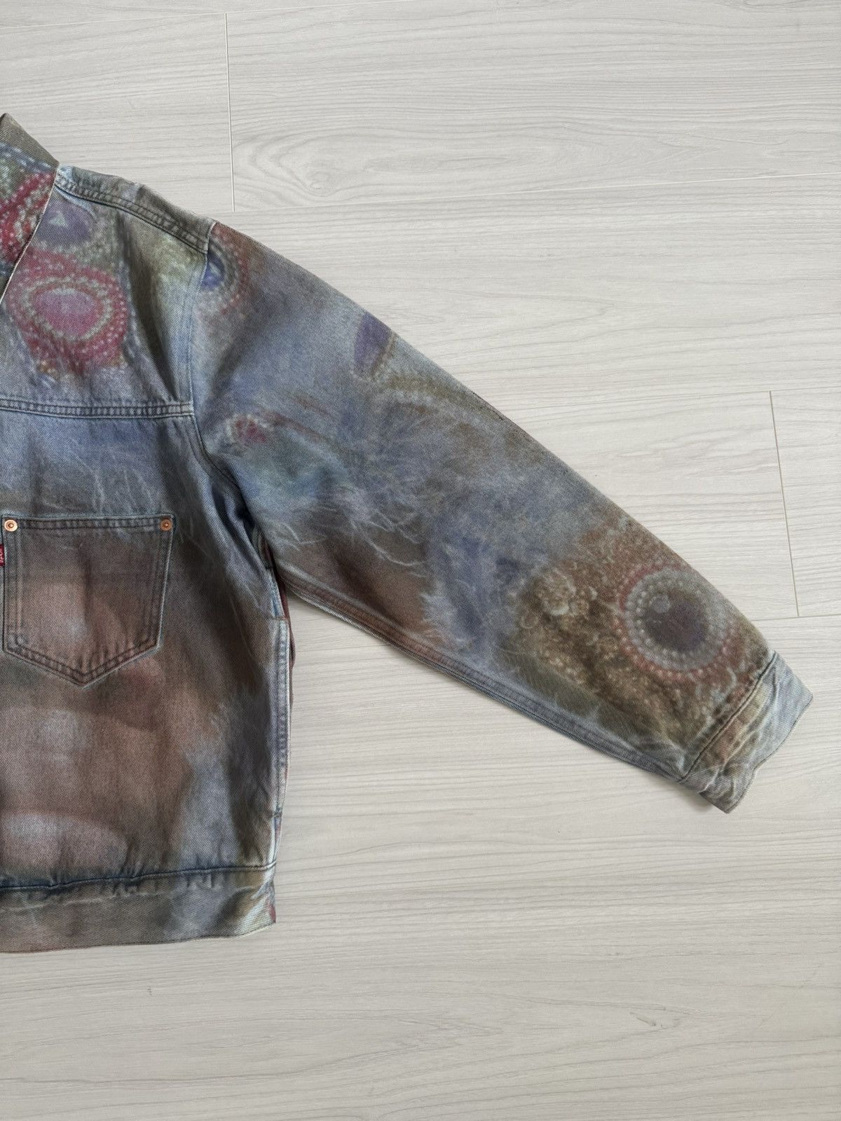 DENIM TEARS × Levi's Denim Tears x Levi’s Big Chief Demond Type-1 Trucker Jacket Size US L / EU 52-54 / 3 - 2 Thumbnail
