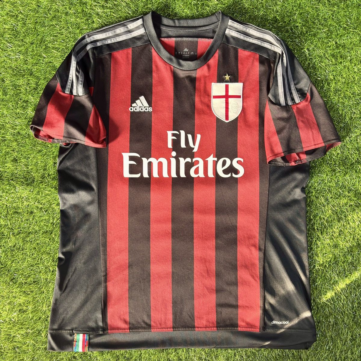 Ac Milan Home 2015-16 Honda #10 Soccer Jersey
