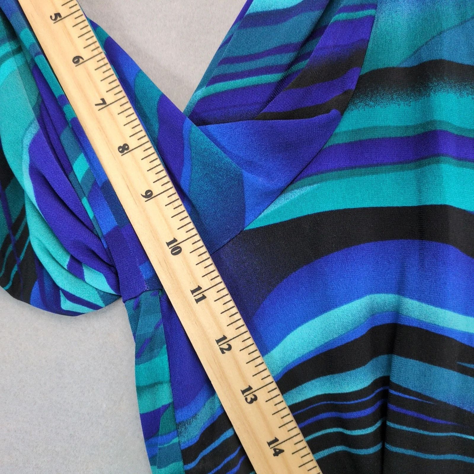 Other Lane Bryant Abstract Print Blouson Dress Plus Size 22/24 Size 4XL / US 24-26 - 7 Thumbnail