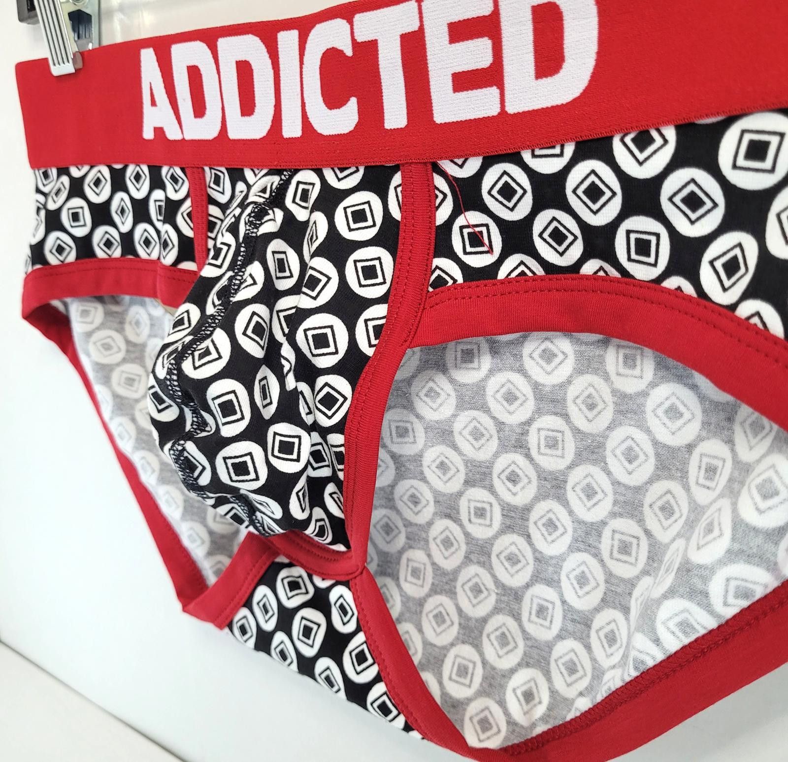 Other ADDICTED Men’s S / 30 Geometric Brief Red & Black - NEW Size 30 - 2 Thumbnail