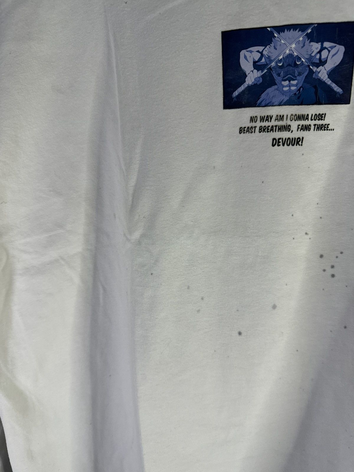 Anime Inosuke Demon Slayer Longsleeve Tshirt Size US M / EU 48-50 / 2 - 5 Thumbnail