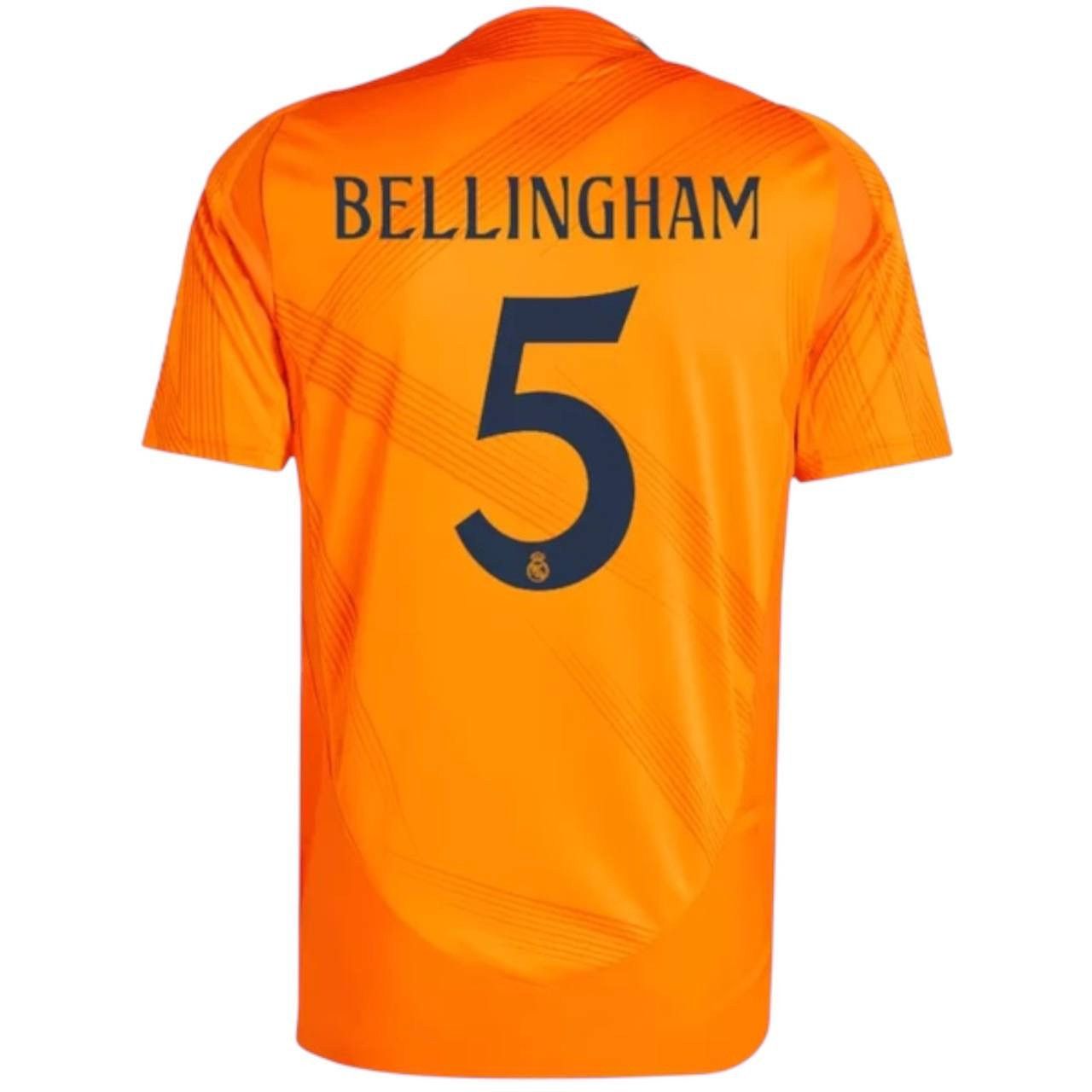 Adidas NEW! 2024/25 REAL MADRID #5 BELLINGHAM AWAY SOCCER JERSEY M Size US M / EU 48-50 / 2 - 1 Thumbnail