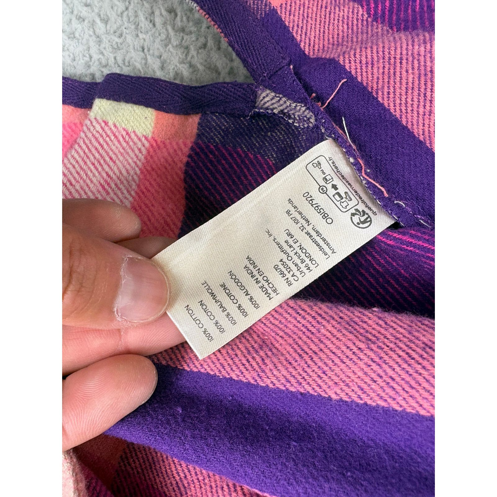 Free People Free People Izzie Cargo Flannel Shirt Plaid Women XS NEW Size XS / US 0-2 / IT 36-38 - 9 Thumbnail
