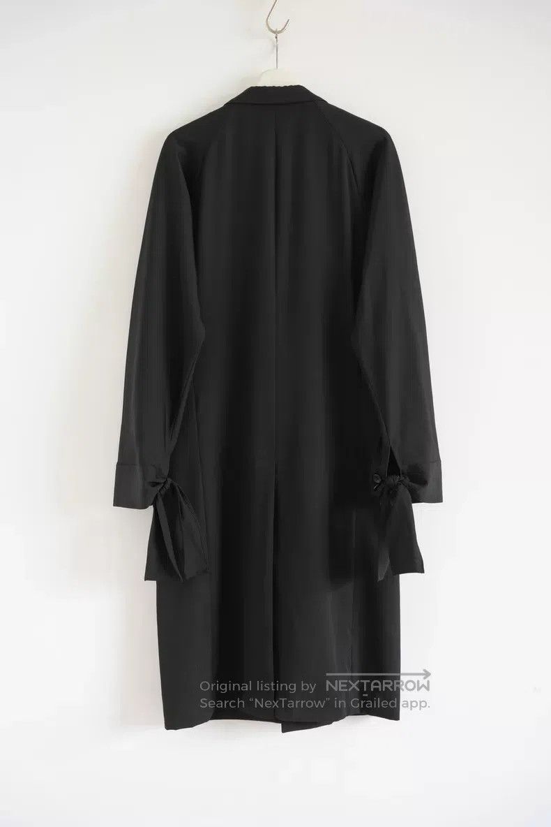 Yohji Yamamoto Yohji Yamamoto 24 SS lace-up sleeve wool coat Size US M / EU 48-50 / 2 - 2 Thumbnail